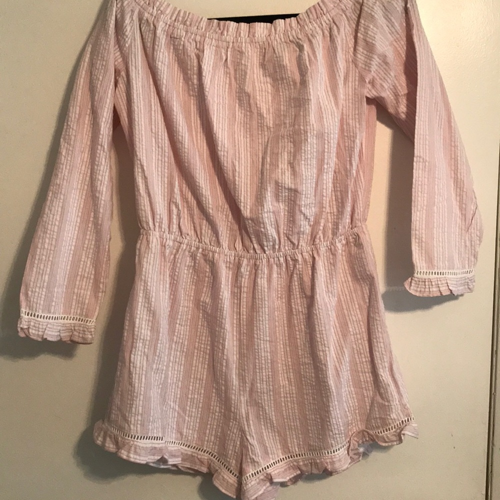 Off the Shoulder Summer Romper